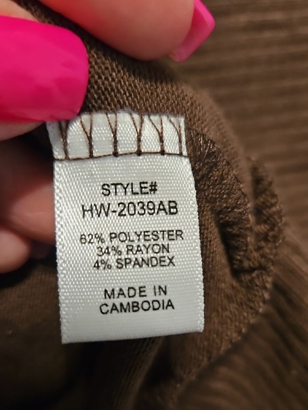 Zenana Brown Snap-Front Open Cardigan - Picture 5 of 6